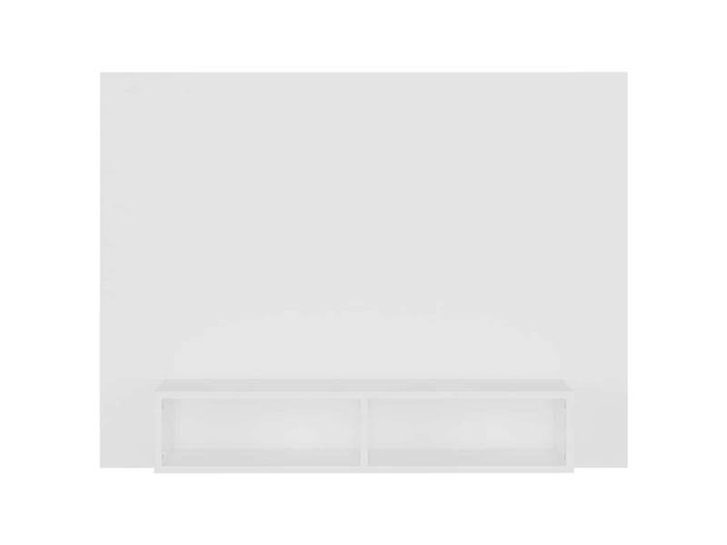  Meuble tv - banc tv - meuble de rangement mural blanc 120x23,5x90 cm bois d’ingénierie  - Conforama C