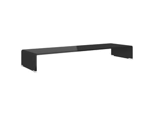Meuble tv coloris noir 100 cm <strong></strong>  <strong></strong>