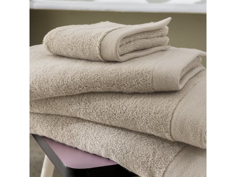  Pack complet 10 pièces softy salle de bain 100 % coton zero twist – 600 gm²  - Conforama B