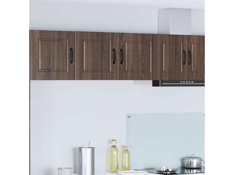  Armoire de cuisine chêne brun 80x31x40cm bois d'ingénierie shl8587  - Conforama B