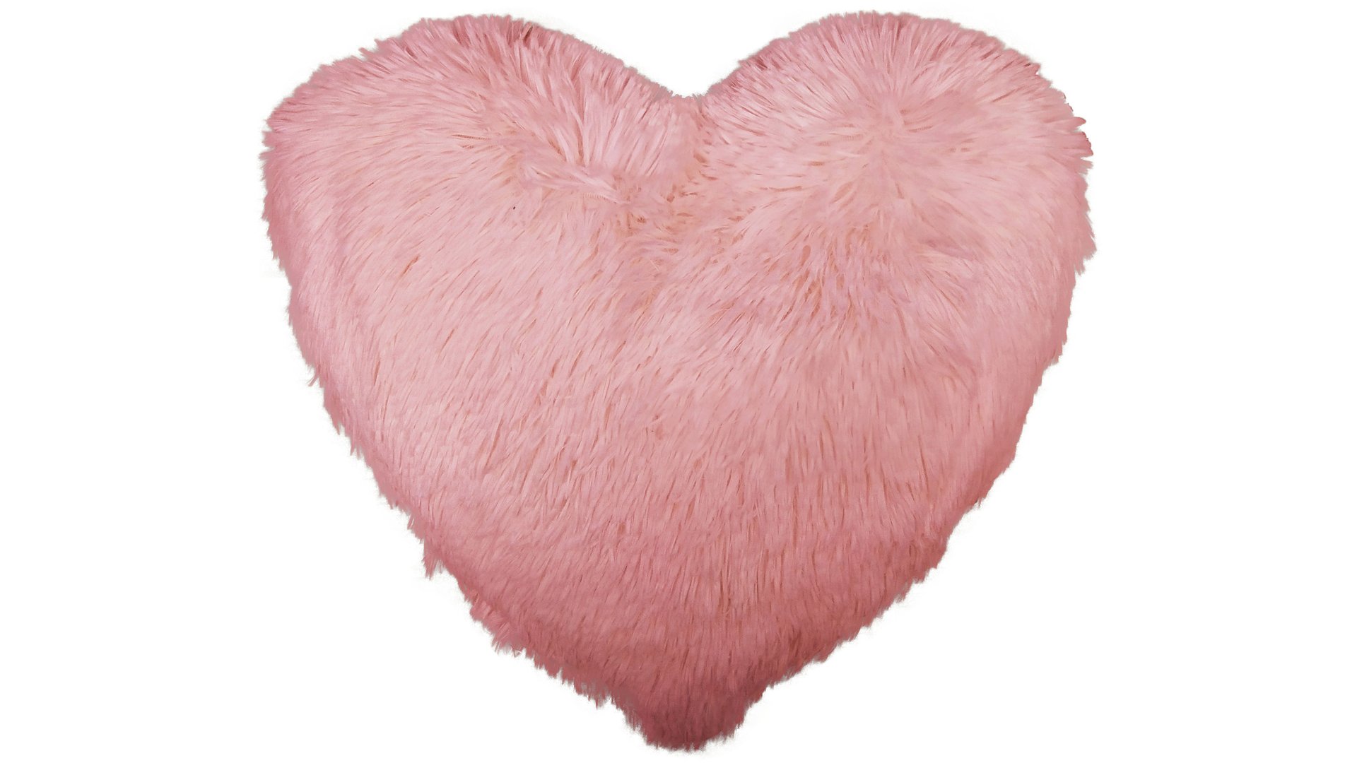 CONFORAMA Coussin 45x45 cm SHEEP HEART coloris rose