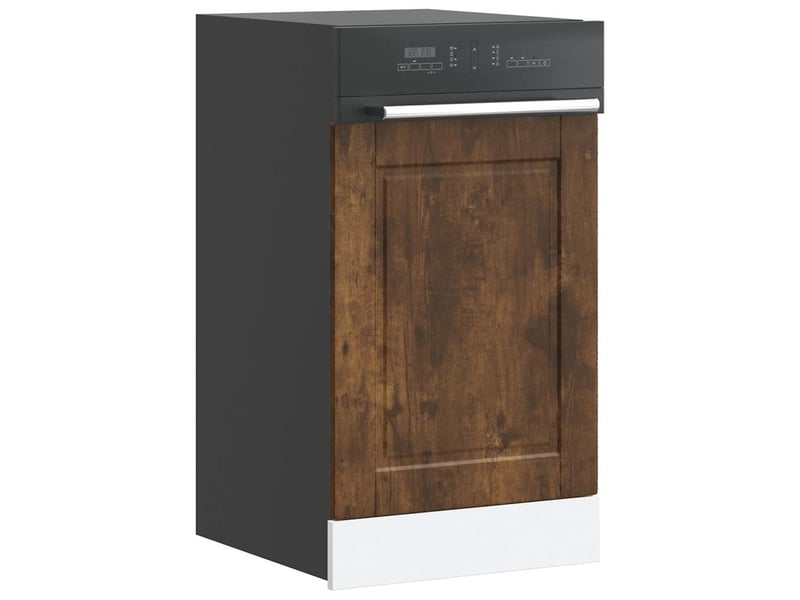  Panneau de lave-vaisselle chêne fumé 45x1,5x57cm  - Conforama B