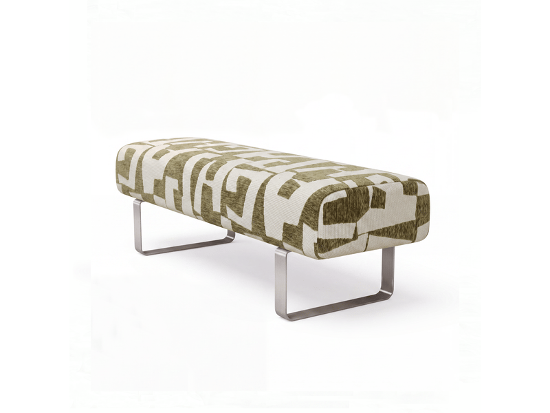  Banc en tissu texturé à motifs kaki noxx B1TTMKK - Conforama C
