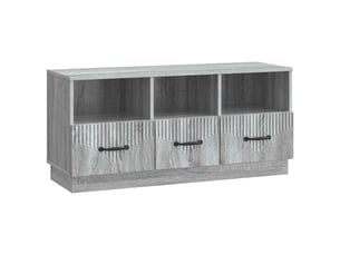 Meuble tv coloris gris 102 cm <strong></strong>  <strong></strong>