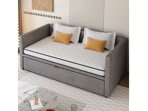 Matelas 90x200 cm <strong>DESVIAE</strong>  <strong></strong> Ressorts soutien Ferme épaisseur 10 cm