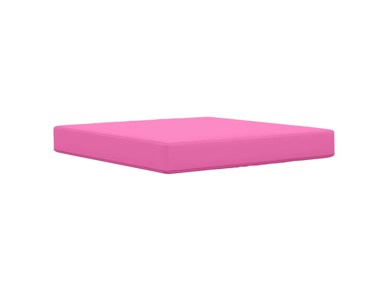  Coussin de canapé d'extérieur, coussin de chaise polyester rose 68,5 x 68,5 cm cf54140  - Conforama D