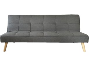 Banquette lit clic clac couchage Occasionnel <strong>DESIGNETSAMAISON</strong> <strong>Siljan01</strong> gris