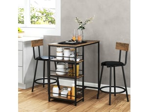 Ensemble table rectangulaire 2 chaise(s) VIVRYN