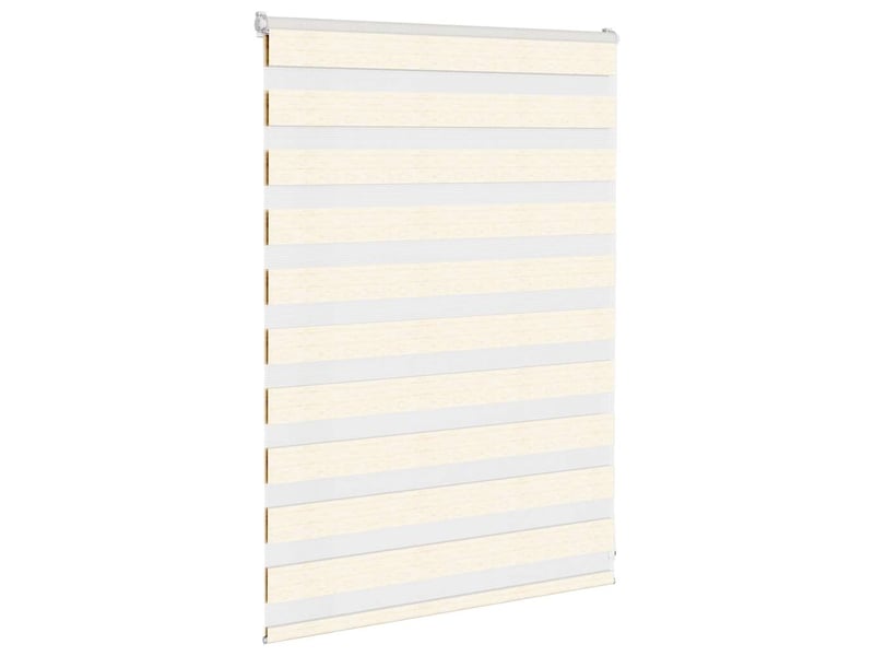  Store zèbre, store de fenêtre beige marbré largeur du tissu 105,9 cm polyester cf48245  - Conforama C