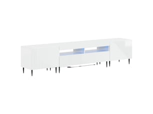Meuble tv coloris blanc  <strong></strong>  <strong></strong>