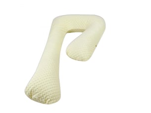 Coussin accouchementallaitement forme 7 crème