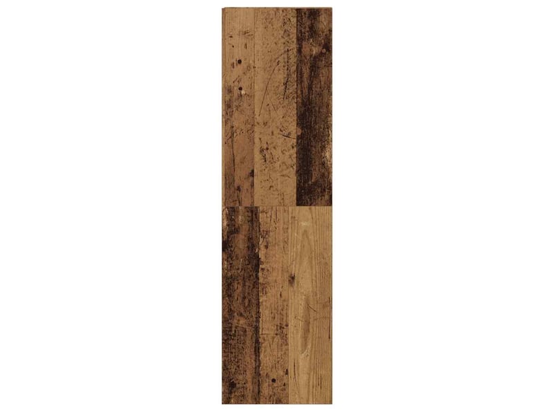  Lot de 3 meuble tv mural, meuble tv suspendu vieux bois bois d'ingénierie shl90740  - Conforama E