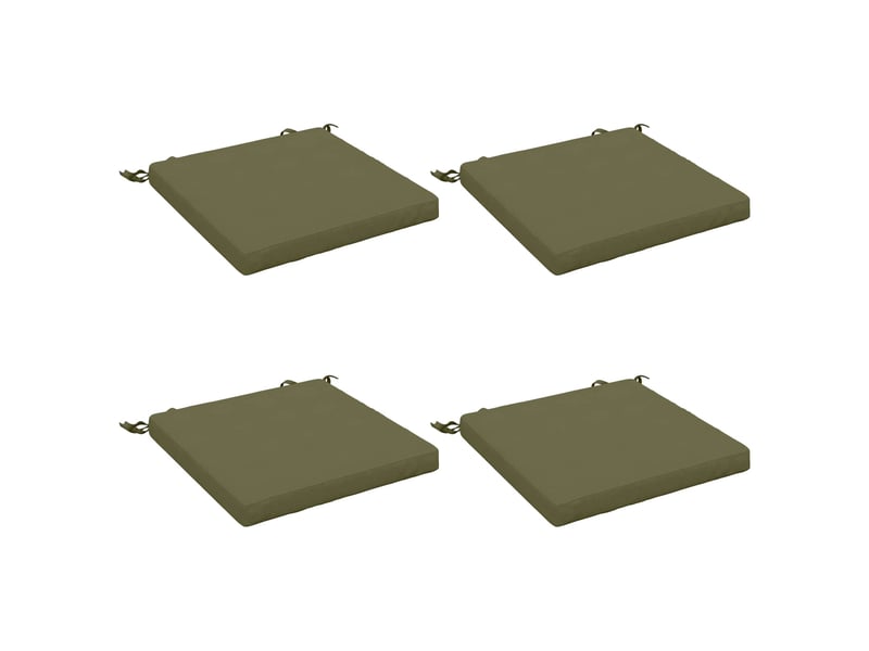  Lot de 4 coussins de siège, coussins d'assise soest 100 % polyester cf60212  - Conforama A