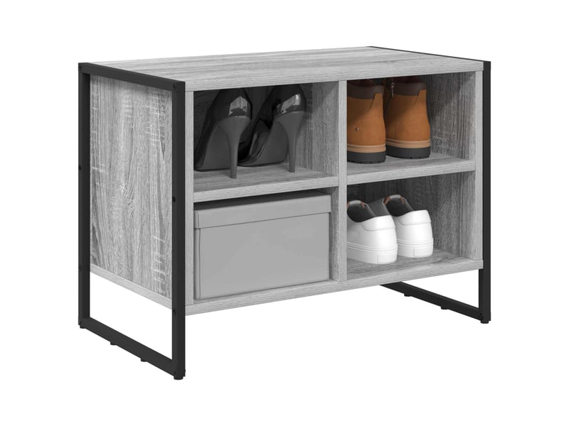  Meuble à chaussure, cabinet à chaussures 60x35x44 cm bois d'ingénierie shl6032  - Conforama C