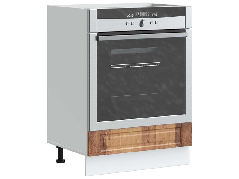  Armoire à four, armoire de cuisine porto vieux bois bois d'ingénierie  - Conforama B