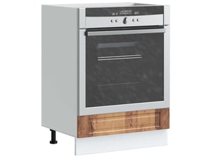 Armoire à four, armoire de cuisine porto vieux bois bois d'ingénierie