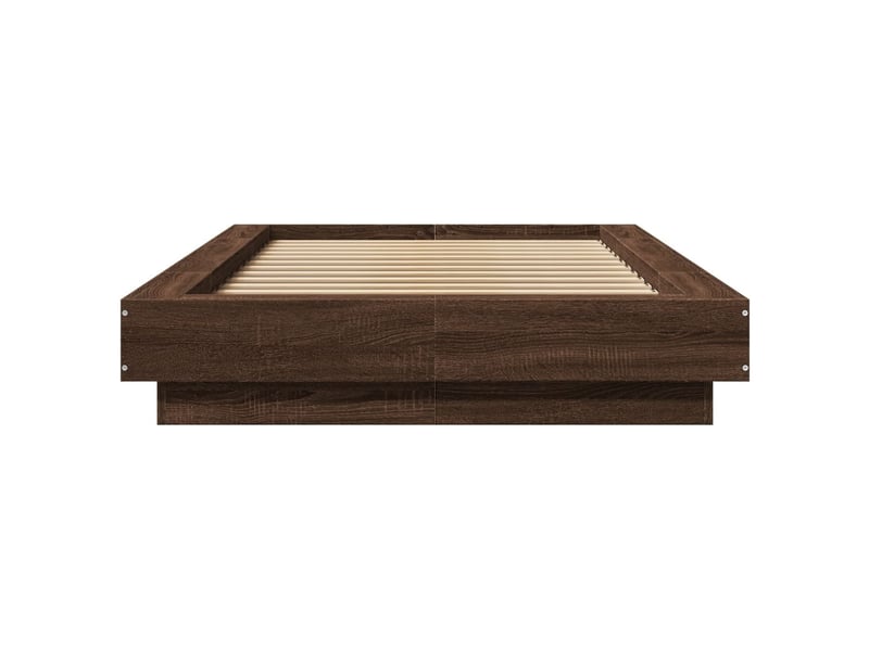  Lit simple- lit adulte -  cadre de lit avec lumières led sans matelas 100x200 cm  - Conforama D