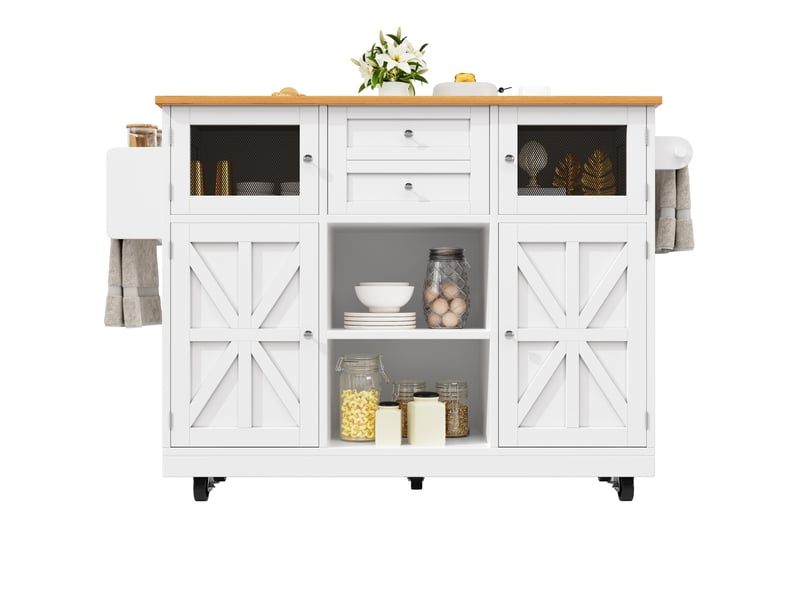  Desserte 4 portes 1 tiroir coloris blanc mdf desserte blanc - Conforama A