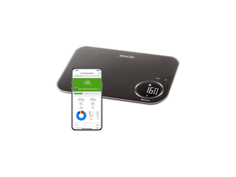  Balance de cuisine connectee bluetooth 8 kg sks 7178bk SEN8590669390076 - Conforama A