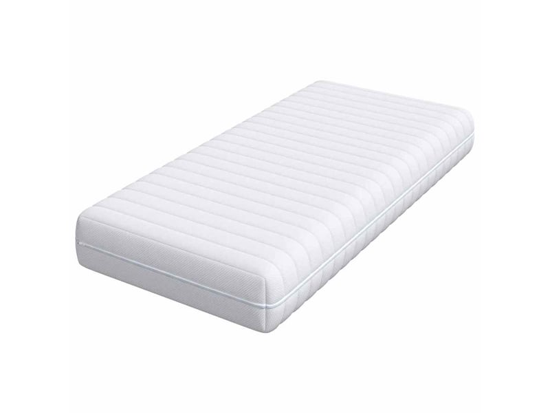 Matelas confort avec couche de coco moyennement ferme 80x160 cm blanc - Conforama D