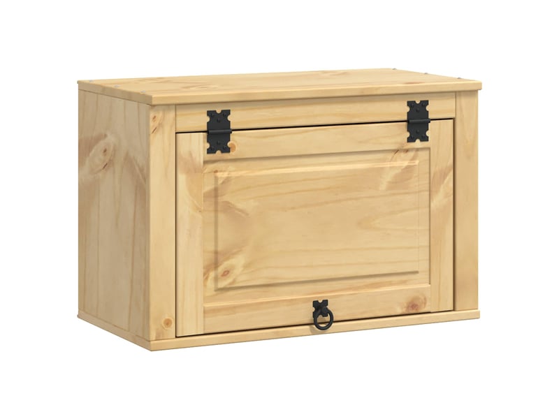  Armoire de cuisine, armoire ski brun miel 60x32x40cm pin massif  - Conforama A