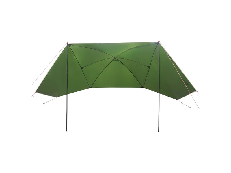  Tente voiture pour camping vert 308x215x220 cm polyester et acier  - Conforama D