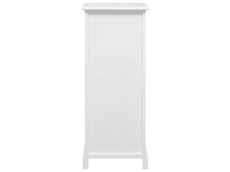  Armoire à tiroirs, commode latérale 35x30x90 cm bois de paulownia  - Conforama C