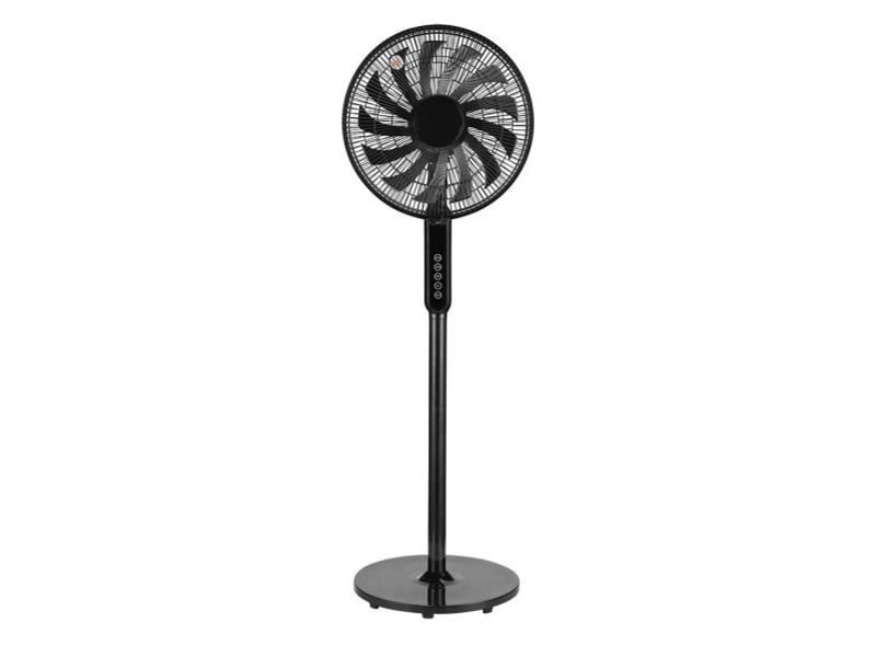  Ventilateur sur pied fabrilamp torbellino 60 w 3 vitesses noir 235941009 - Conforama A