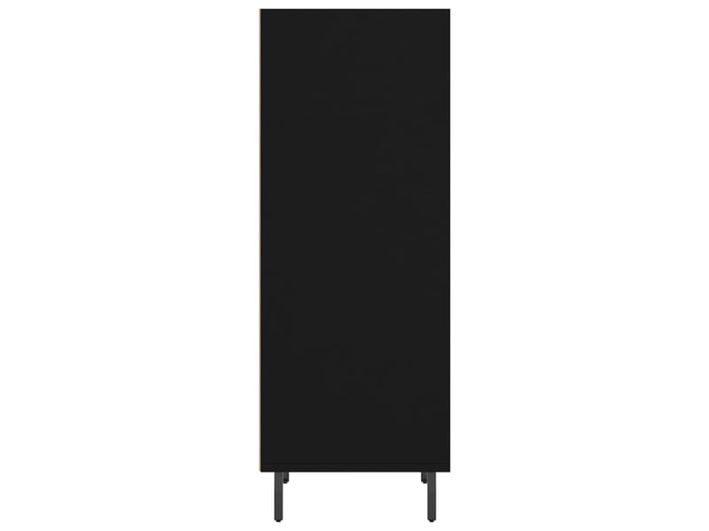  Buffet - bahut - meuble de rangement noir 34,5x32,5x90 cm bois d'ingénierie  - Conforama E