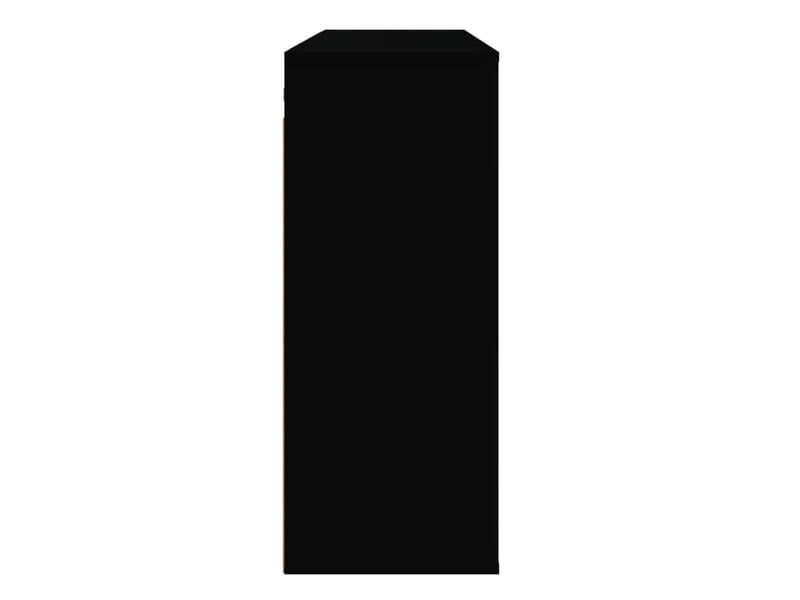  Armoire murale, meuble de rangement noir 80x33x80 cm bois d'ingénierie shl80968  - Conforama E