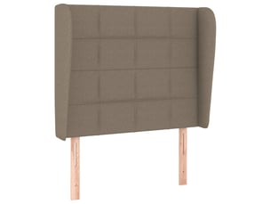 Tete de lit A poser largeur 93 cm   taupe