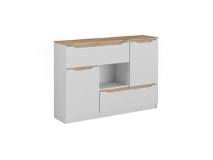 Commode 1 tiroir(s) <strong>VICCO</strong> <strong></strong> coloris blanc largeur 120 cm