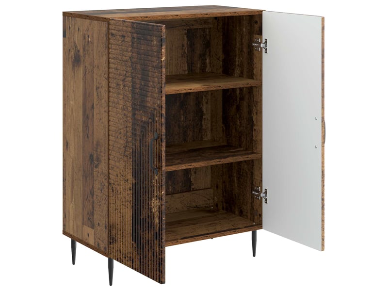  Buffet - bahut - meuble de rangement bois ancien 66 x 34,5 x 89,5 cm bois d'ingénierie  - Conforama E