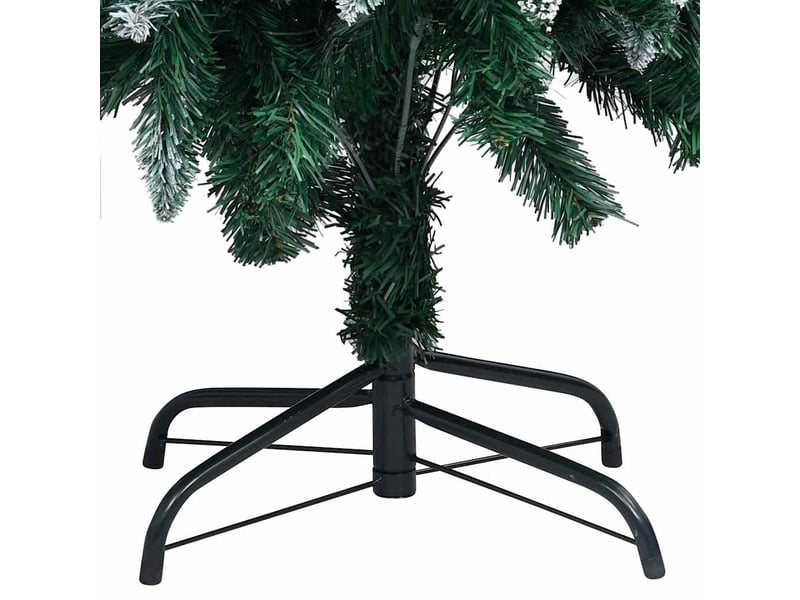  Sapin de noël, arbre de noël artificiel avec led boules pommes de pin 150cm  - Conforama E