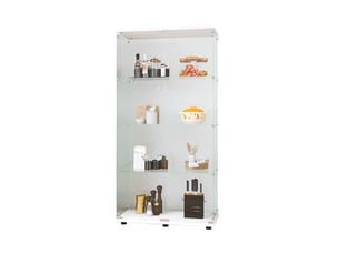 Vitrine coloris blanc  <strong></strong> <strong></strong> - x