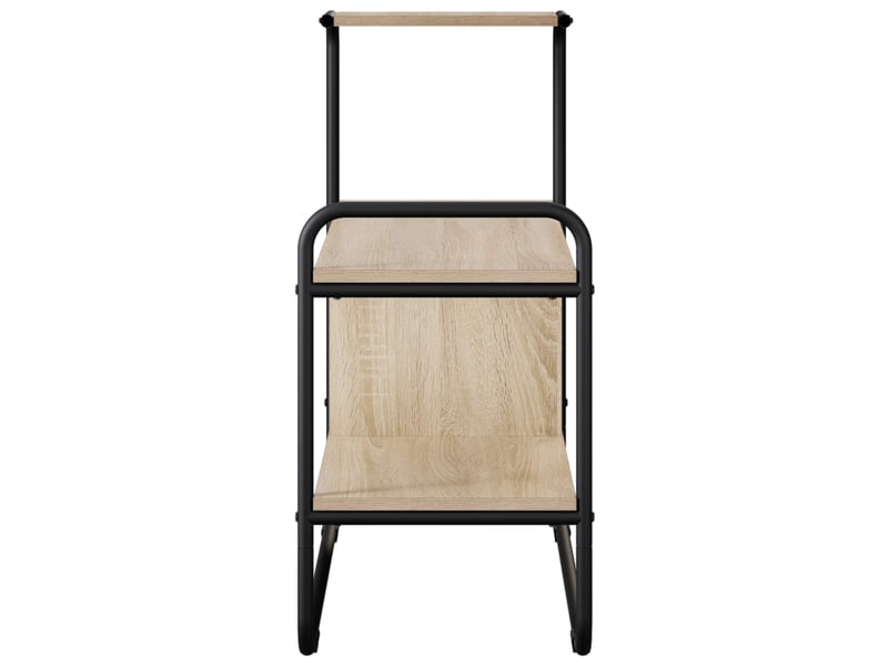 Vidaxl table console chêne sonoma 80 x 35 x 75 cm bois d'ingénierie - Conforama E