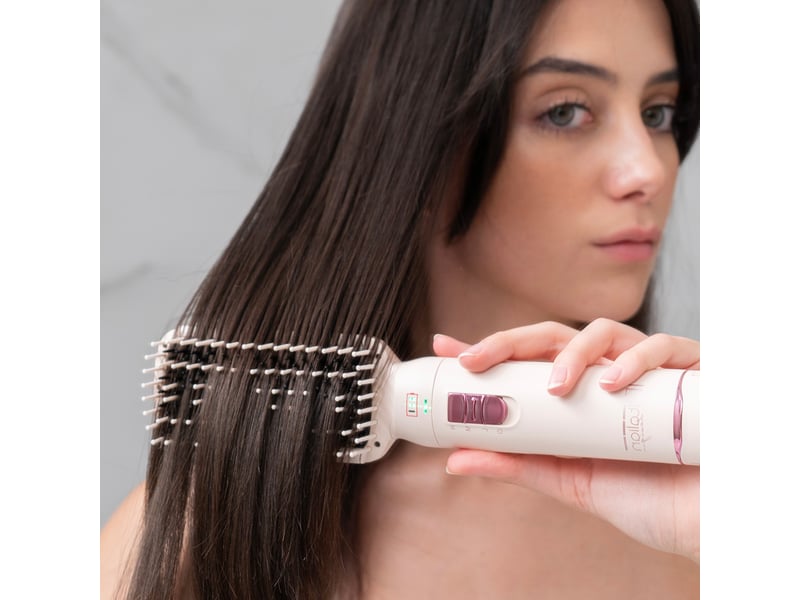 Brosse lissante professionnelle cyclone care wireless - Conforama D