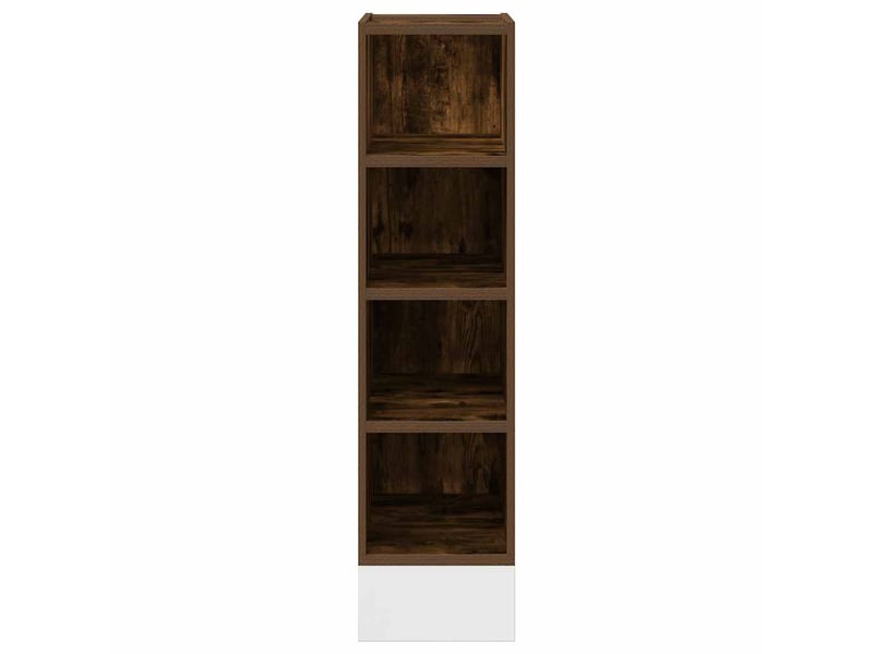  Meuble de rangement, meuble bas de cuisine chêne fumé 20x44,5x81,5 cm bois d'ingénierie  - Conforama D