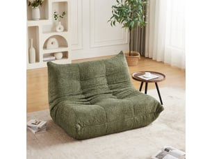 Pouf / repose pied <strong>OOIILLEE</strong> <strong></strong> vert