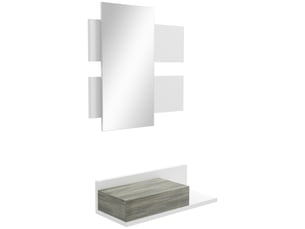Console 1 tiroir(s)  coloris blanc <strong></strong> <strong></strong>