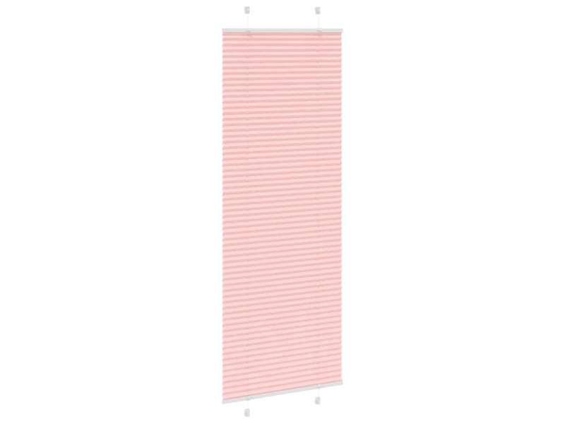  Store plissé, store de fenêtre rose 70x200 cm largeur du tissu 69,4 cm polyester cf47002  - Conforama C