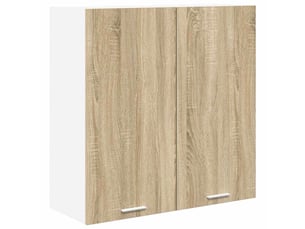 Meuble de rangement cuisine, armoire suspendue chêne sonoma 80x31x80cm shl3538