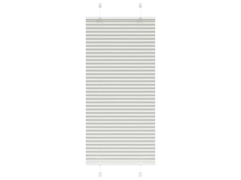  Store plissé, store de fenêtre gris clair 55x100 cm largeur du tissu 54,4 cm cf46891  - Conforama B