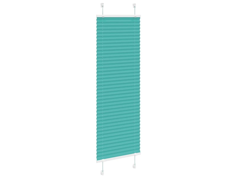  Store plissé, store de fenêtre vert pétrole 45x100 cm largeur du tissu 44,4 cm cf47087  - Conforama C