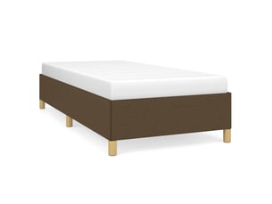 Lit simple 100x200 cm    coloris marron