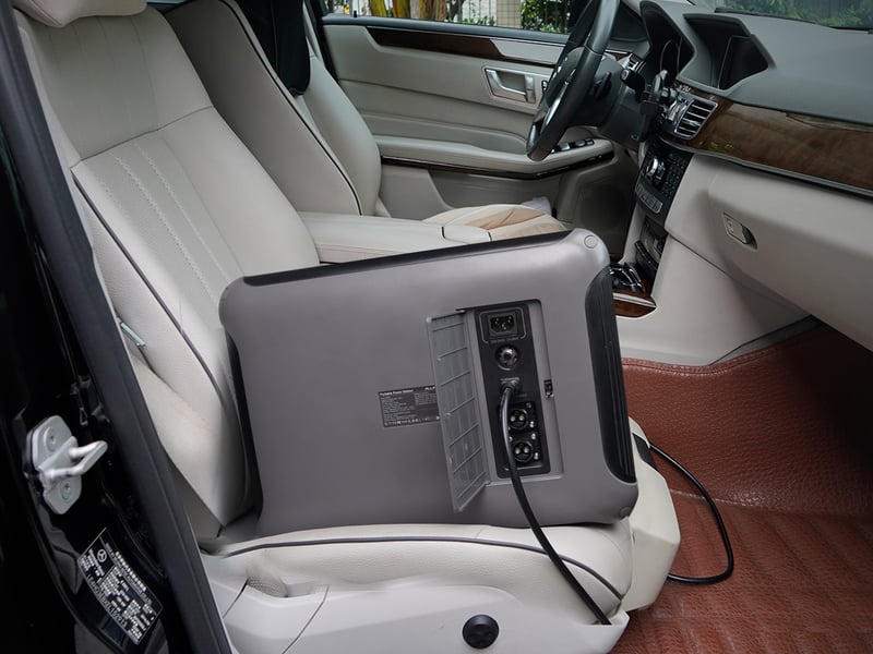  Station électrique portable r2500 v2 1920wh 2500w, batterie lifepo4, recharge solaire mppt, ups, wifi  - Conforama B