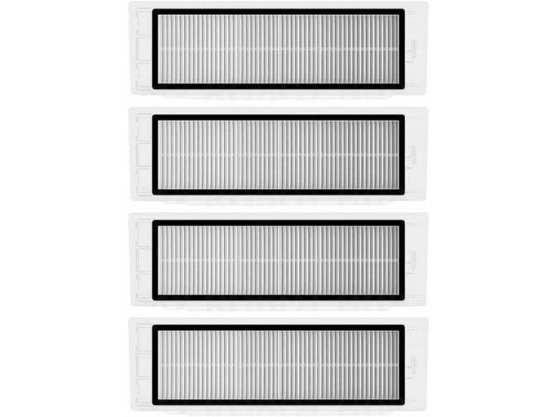  Lot de 4 filtres hepa pour aspirateur xiaomi roborock s6 s5 max s60 s65 s5 s50 s55 e25 e35  - Conforama A