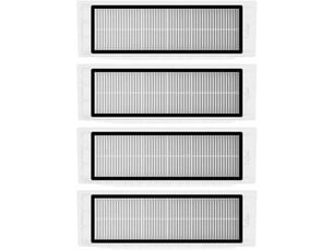 Lot de 4 filtres hepa pour aspirateur xiaomi roborock s6 s5 max s60 s65 s5 s50 s55 e25 e35