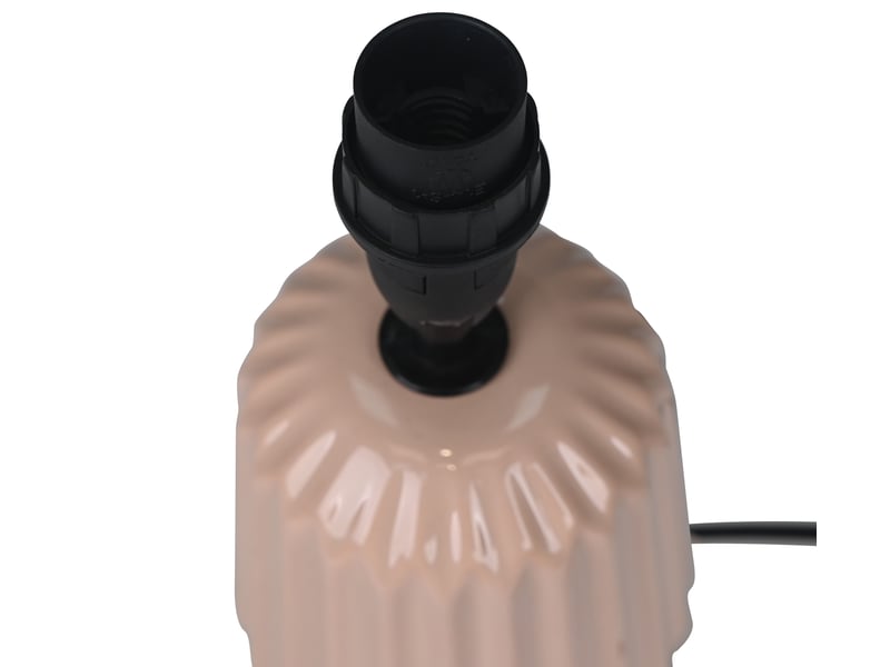 Lampe Céramique 32 cm blanc CELINE - Conforama K