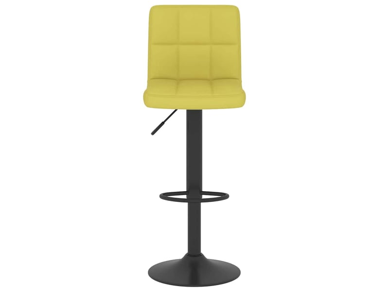  Tabouret de bar, chaise de bar vert tissu  - Conforama C